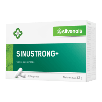 SILVANOLS kapsulas SINUSTRONG+, 30 gab.