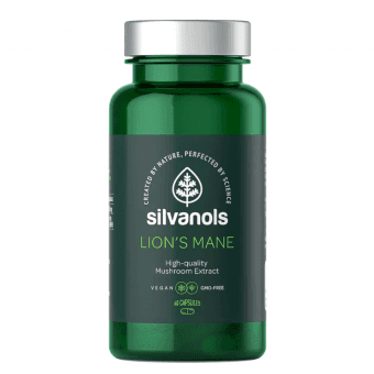 SILVANOLS kapsulas LION’S MANE, 60 gab.