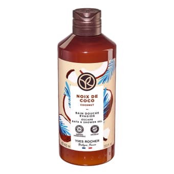 YVES ROCHER dušas gels ar kokosriekstu ekstraktu, 400 ml