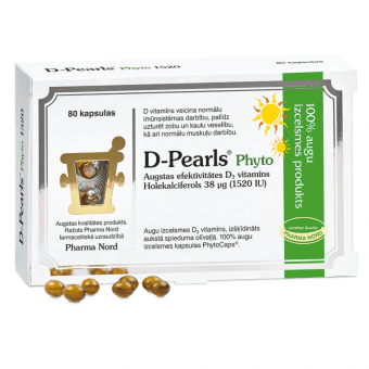 D-PEARLS Phyto, 80 kapsulas