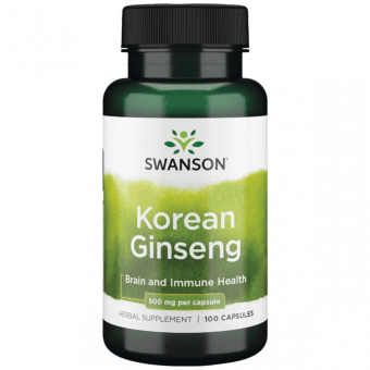 SWANSON Korean Ginseng, 100 kapsulas