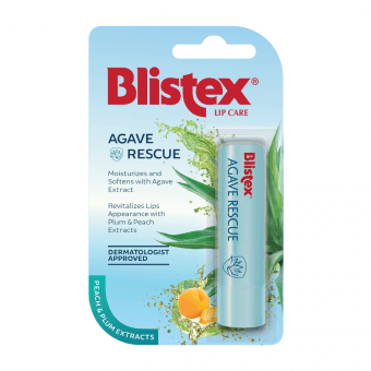 BLISTEX mitrinošs lūpu balzams ar agaves ekstraktu AGAVE RESCUE, 3.7 g