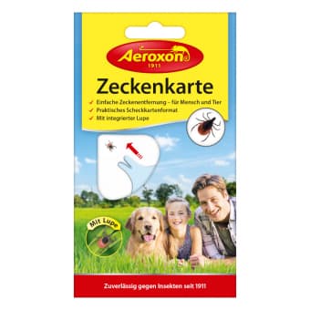 AEROXON ierīce ērču izņemšanai ar lupu, 1 gab.