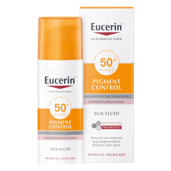 EUCERIN sejas sauļošanās fluīds SUN, SPF 50+, 50 ml