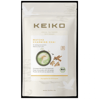 KEIKO Zaļā tēja ar garšvielām Matcha Charming Chai, ekoloģiska, 50 g