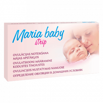 MARIA BABY STRIP - LH tests ovulācijas noteikšanai, 1 gab.