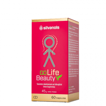 SILVANOLS GoLife Beauty V, 60 kapsulas