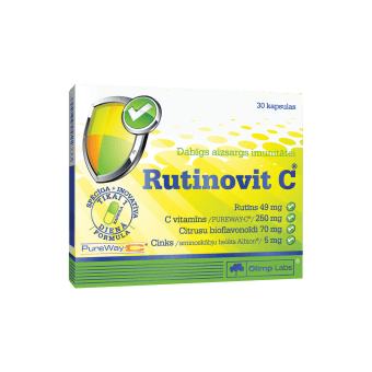 OLIMP LABS RUTINOVIT C, kapsulas, 30 gab.
