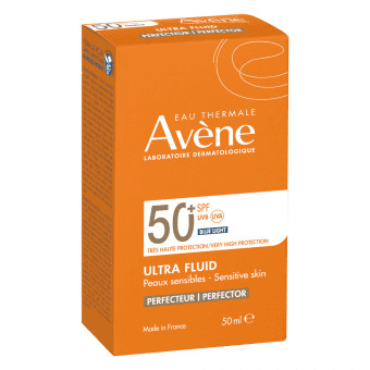 AVENE Ultra-fluīds Perfector ar toni SUN SPF50+, 50 ml