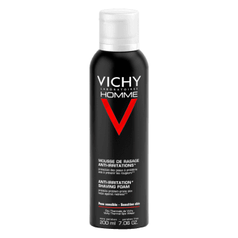VICHY skūšanās putas jutīgai ādai HOMME, 200 ml