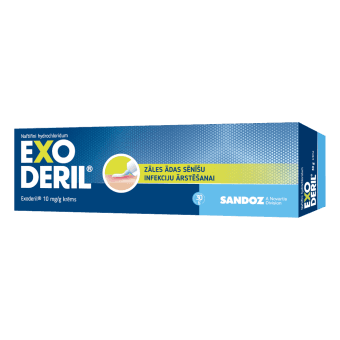 EXODERIL 10 mg/g krēms, 30 g