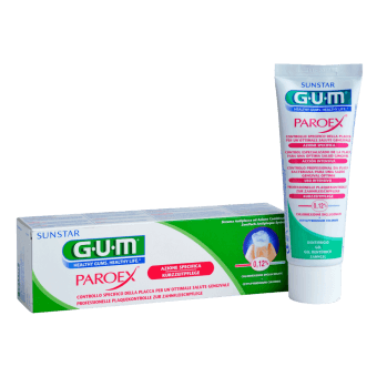 GUM zobu pasta-gēls 0,12%, CHX + 0,05% CPC PAROEX, 75 ml
