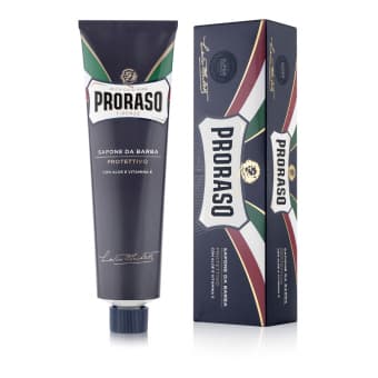 PRORASO skūšanās ziepes tūbiņā PROTECTIVE ALOE, 150 ml