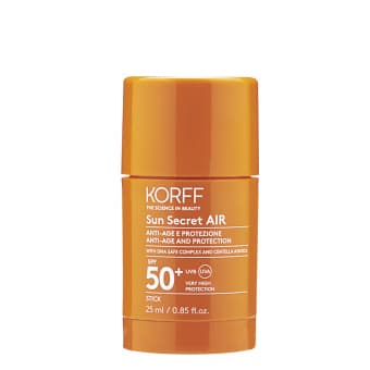 KORFF saules aizsarglīdzeklis sejai SUN SECRET AIR SPF50+, 25 ml