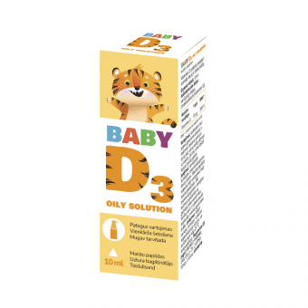 BABY D3 pilieni, 10 ml
