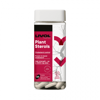 LIVOL Plant Sterols, 60 tabletes