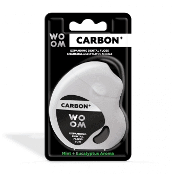 WOOM zobu diegs CARBON+, 30 M, 1 gab.