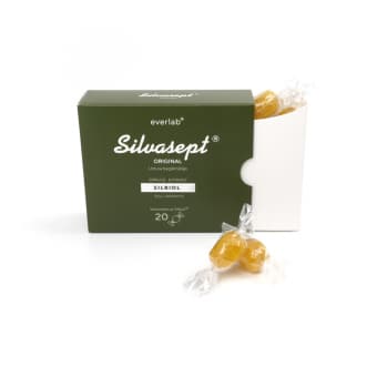 SILVASEPT karameles ORIGINAL, 20 gab.