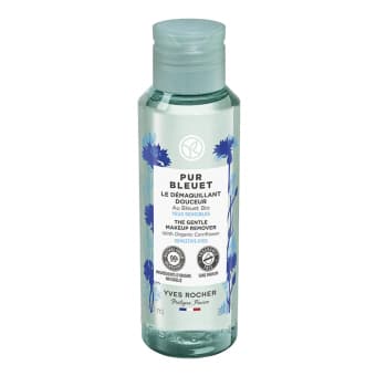 YVES ROCHER  kosmētikas noņēmējs ar organisko rudzupuķu ekstraktu PUR BLEUET, 100 ml