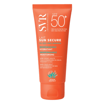 SVR mitrinošs pieniņš aizsardzībai pret sauli SUN SECURE LAIT, SPF50+, 100 ml