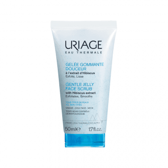 URIAGE maigs sejas pīlings GENTLE JELLY FACE SCRUB GOMMANTE, 50 ml