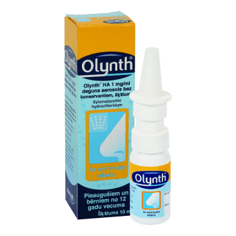 OLYNTH HA 1 mg/ml deguna aerosols, 10 ml