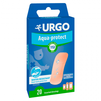 URGO WASHABLE asorti plāksteri, 20 gab.