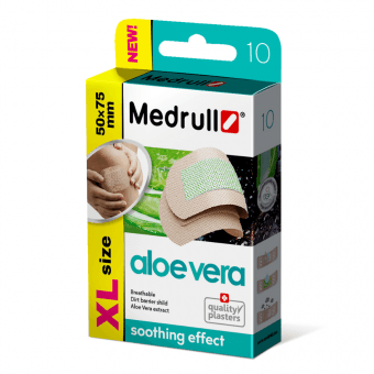 MEDRUL plāksteri ALOE VERA XL, 10 gab.