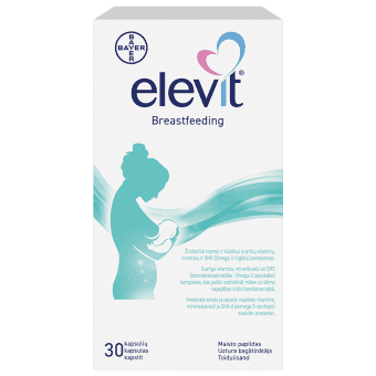 ELEVIT BREASTFEEDING kapsulas, 30 gab.