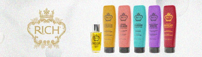 Bagātīgi, grezni, efektīvi – iepazīstieties ar RICH Hair Care!