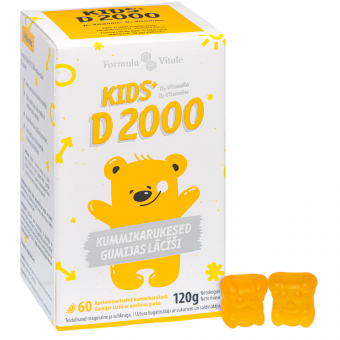 FORMULAVITALEvitamīniKIDS+D2000,60pastilas