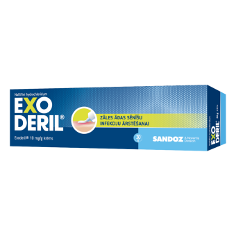 EXODERIL 10 mg/g krēms, 30 g | euroaptieka.lv