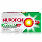NUROFEN FORTE EXPRESS 400 mg apvalkotās tabletes, N12