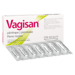 VAGISAN vaginālie supozitoriji, 7 gab.
