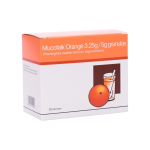 MUCOFALK ORANGE 3,25 g/5 g granulas, N20