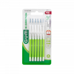 GUM starpzobu birstīte Bi-DIRECTION, 0,7 mm, 6 gab.