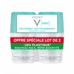 VICHY роликовый дезодорант-антиперспирант INTENSIVE 48H, 2 шт., 50 мл