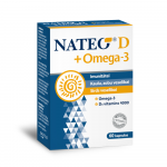 NATEO D PLUS omega3 4000, 60 kapsulas