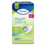 TENA uroloģiskās paketes DISCREET MINI PAD, 20 gab.