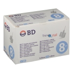 BD Pen Insulīna injektora adata, 31Gx8mm, 100 gab.