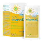 BIO VITAMĪNS D3 pulveris, 20 paciņas