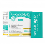 BIO CA+K+MG+ZN ar vitamīnu D3, pulveris, 28 paciņas