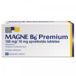 MAGNE B6 PREMIUM 100 mg/10 mg (magnijs) apvalkotās tabletes, N60