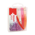 EDELWHITE starpzobu birstīšu komplekts, 0,42 mm - 0,8 mm, 6 gab.