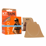 KT TAPE cинтетический кинезиологический тейп, бежевый, неразрезанный, 5 M