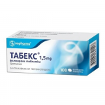 TABEX 1.5mg apvalkotās tabletes, N100