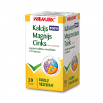 WALMARK Kalcijs Magnijs Cinks FORTE, 30 tabletes