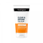 NEUTROGENA скраб для лица CLEAR&DEFEND, 150 мл