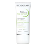 BIODERMA matējošs, mitrinošs krēms kombinētai vai taukainai ādai SEBIUM MAT CONTROL, 30 ml