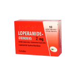 LOPERAMIDE-GRINDEKS 2 mg cietās kapsulas, N10